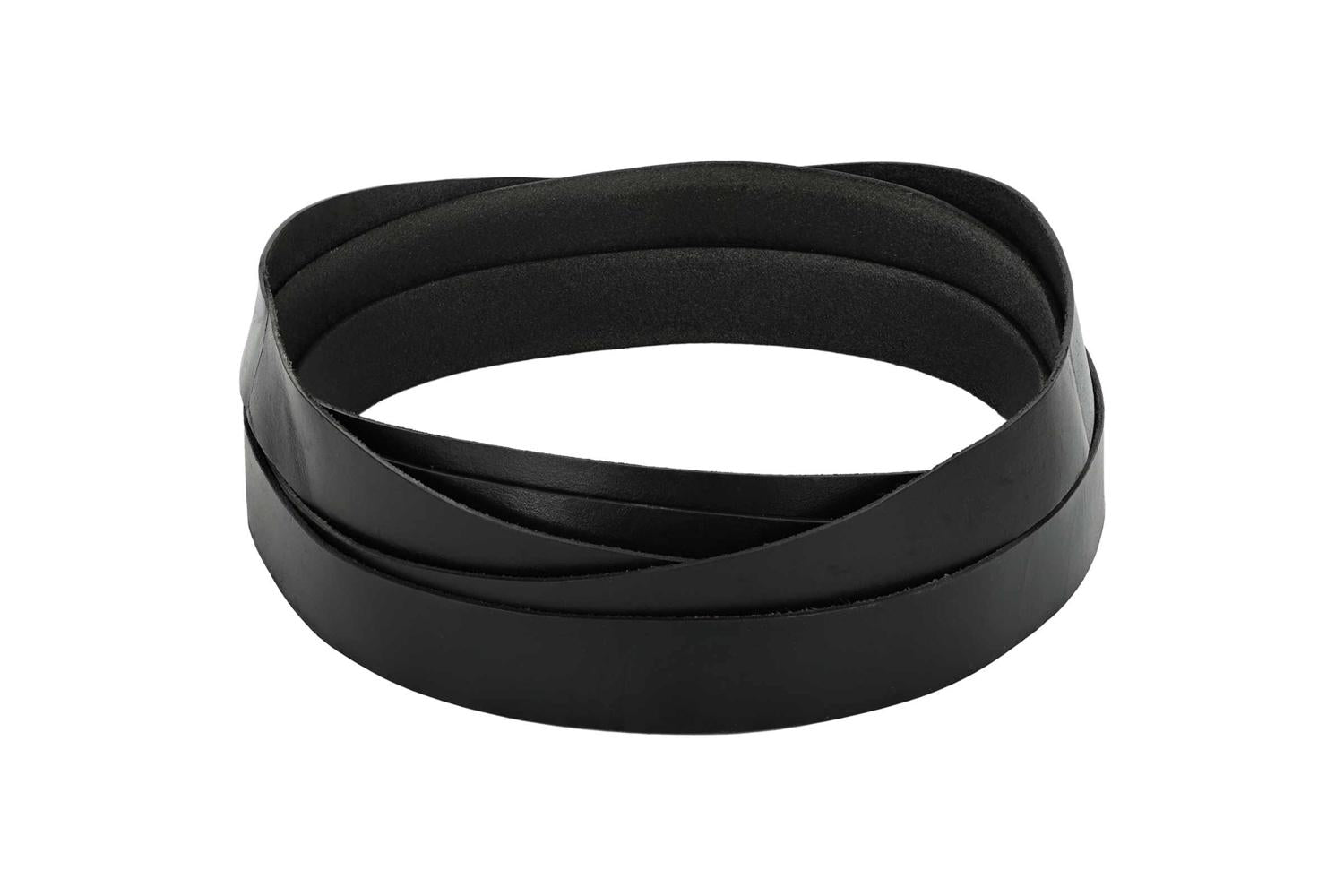 Vidaxl Leather Strap 1 Black 500 X 3 Cm Leather