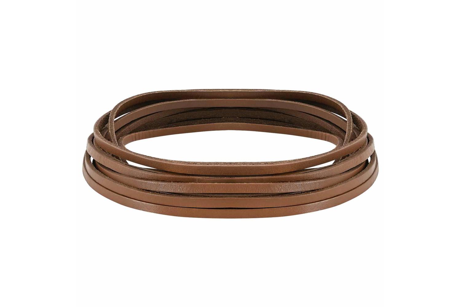 Vidaxl Leather Strap 1 Brown 1000 X 04 Cm Leather