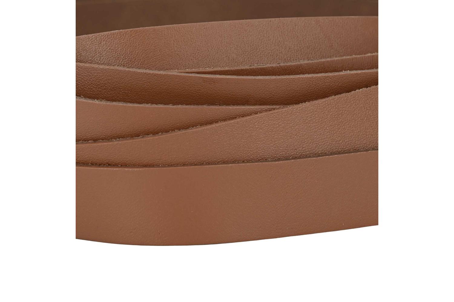 Vidaxl Leather Strap 1 Brown 200 X 1 Cm Leather-4