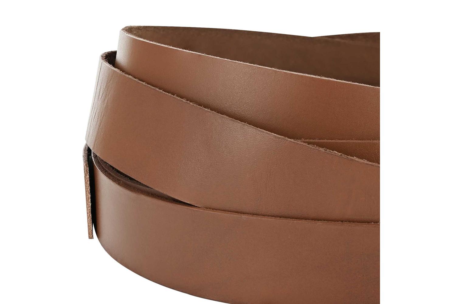 Vidaxl Leather Strap 1 Brown 200 X 4 Cm Leather-4