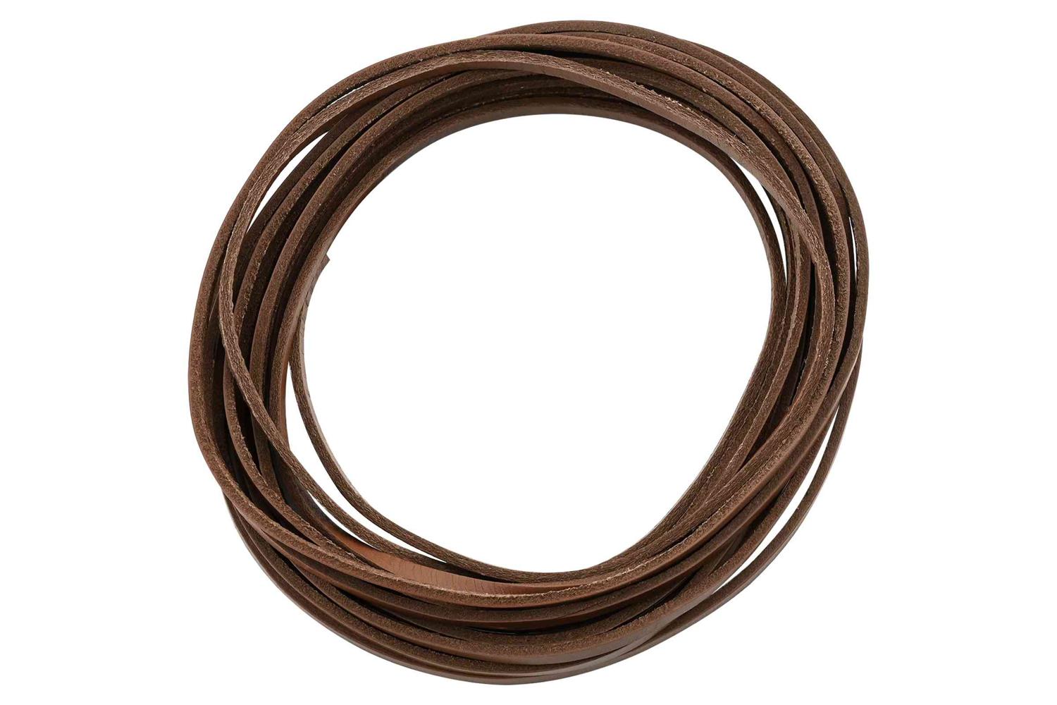 Vidaxl Leather Strap 1 Brown 500 X 04 Cm Leather-3