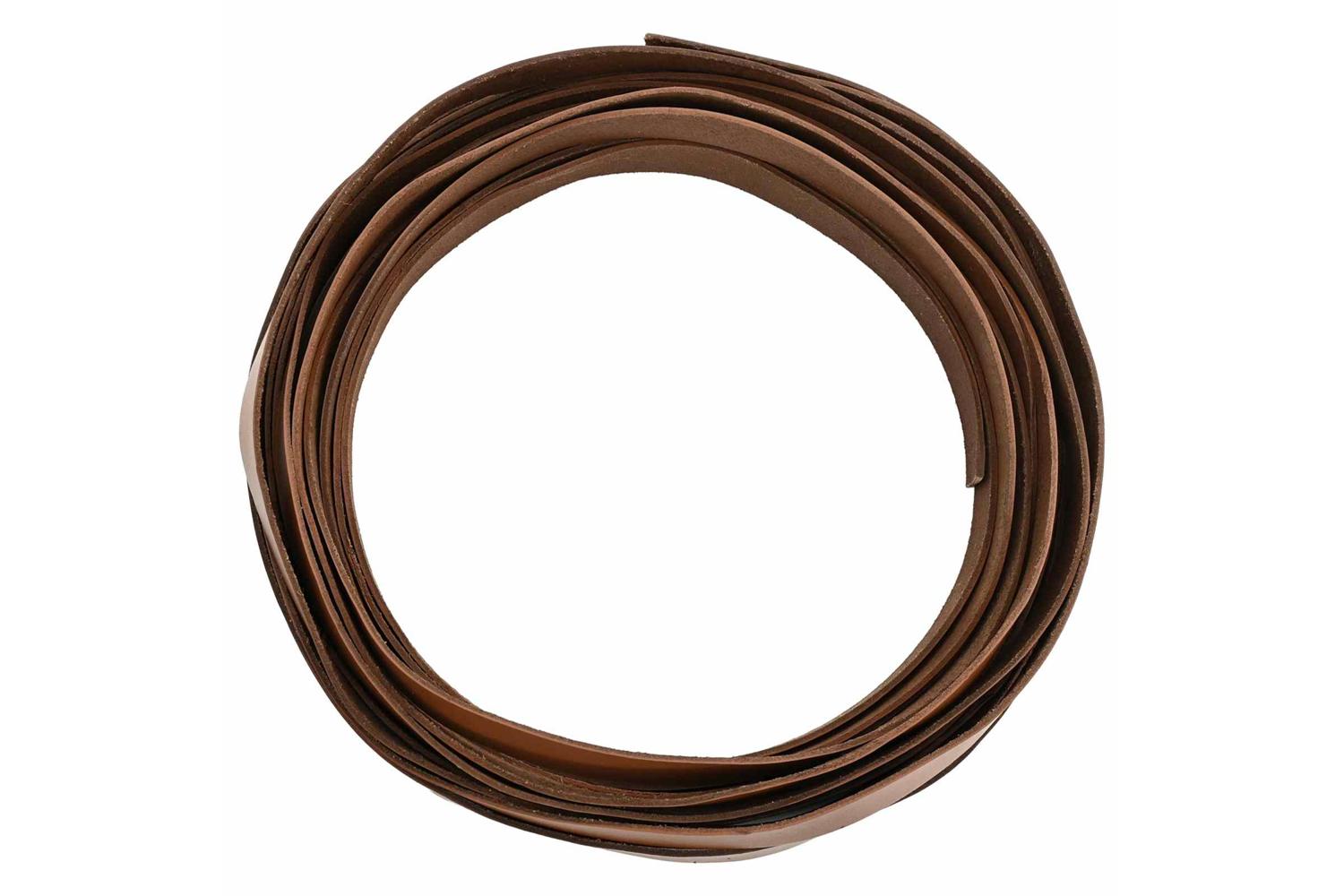 Vidaxl Leather Strap 1 Brown 500 X 2 Cm Leather-3