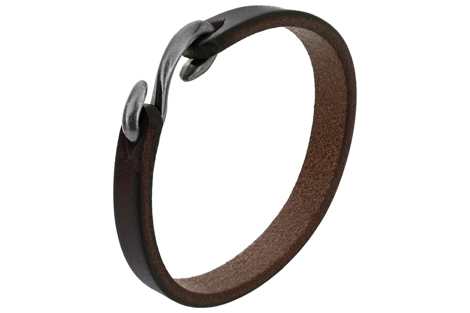 Vidaxl Leather Strap 1 Dark Brown 1000 X 08 Cm Leather-6