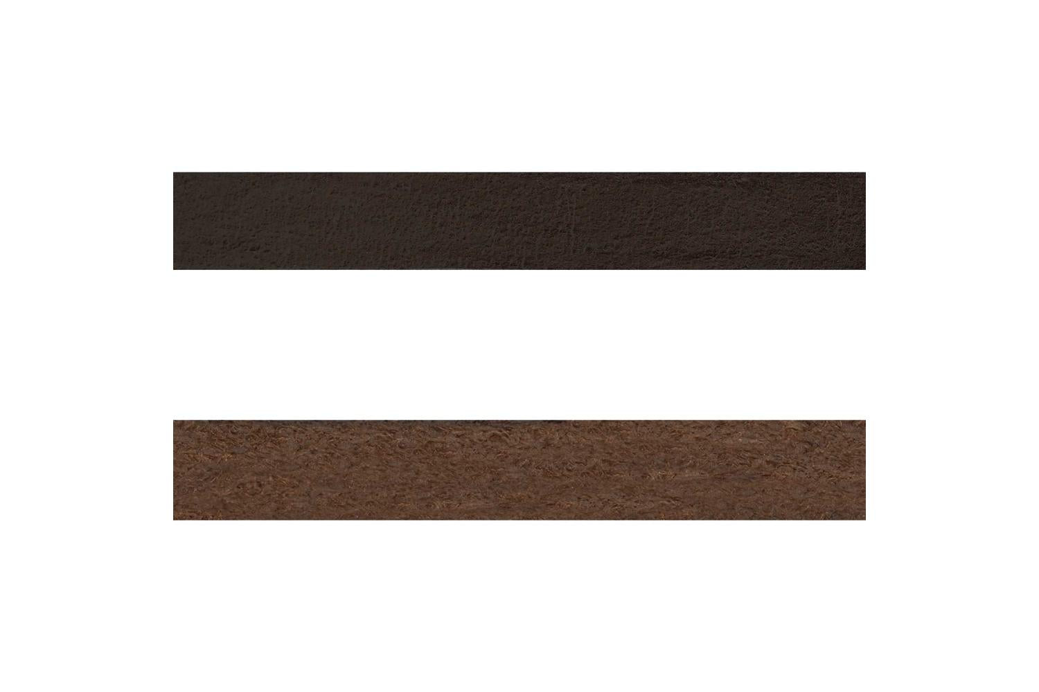 Vidaxl Leather Strap 1 Dark Brown 200 X 08 Cm Leather-7