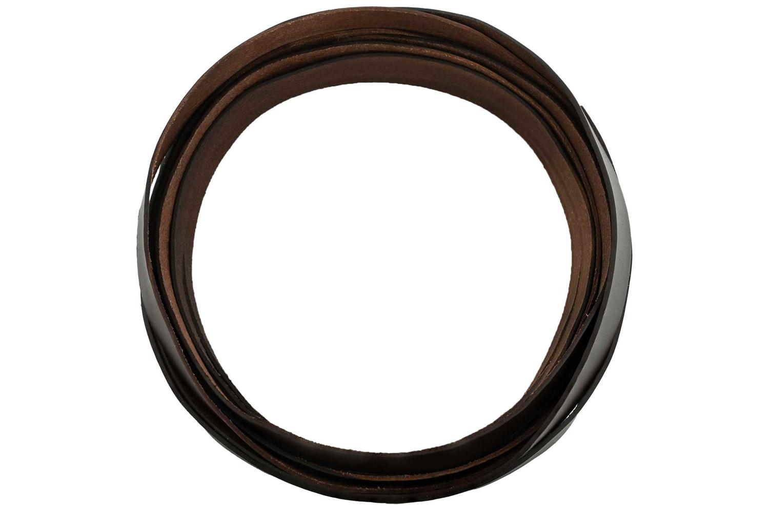 Vidaxl Leather Strap 1 Dark Brown 200 X 4 Cm Leather-3