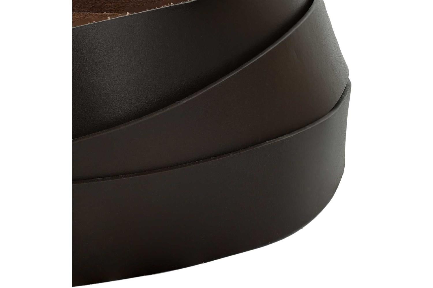 Vidaxl Leather Strap 1 Dark Brown 500 X 25 Cm Leather-4