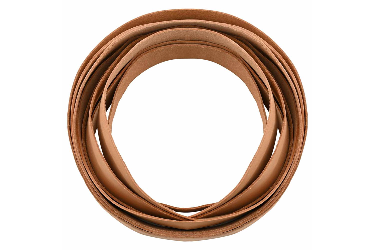 Vidaxl Leather Strap 1 Light Brown 1000 X 4 Cm Leather-3