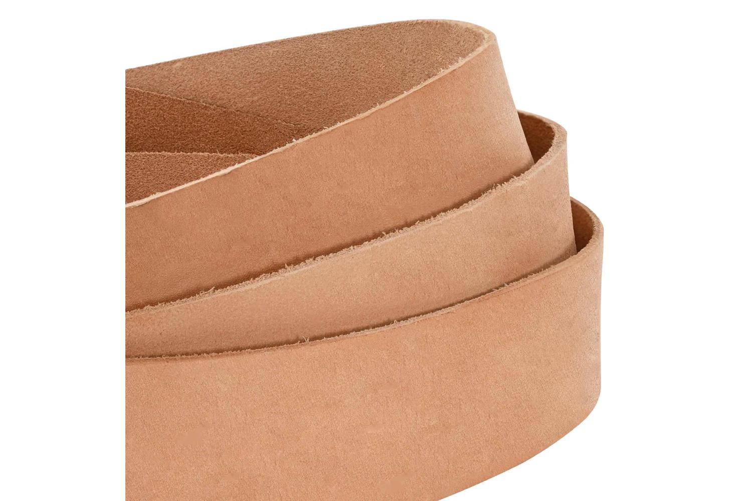 Vidaxl Leather Strap 1 Light Brown 1000 X 4 Cm Leather-4