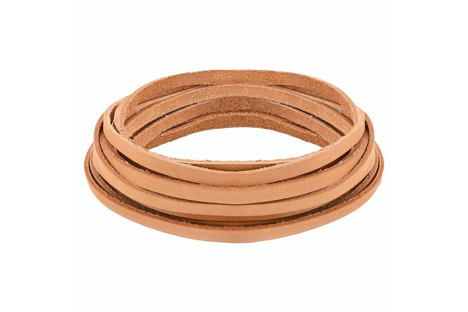 Vidaxl Leather Strap Light Brown 1000 X 06 Cm Leather