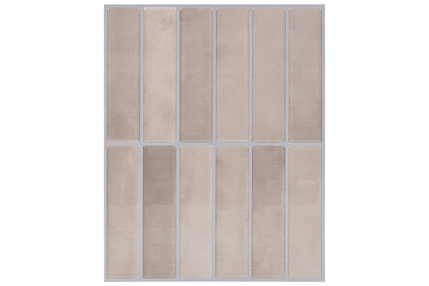 Vidaxl Rectangular Tile 10 Pcs Beige Coffee 29 X 23 X 008 Cm