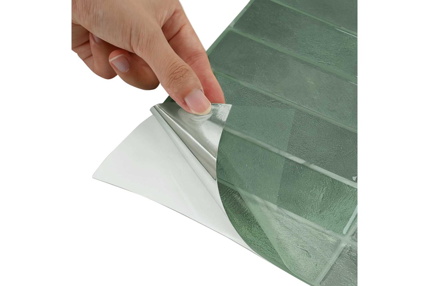 Vidaxl Rectangular Tile 10 Pcs Dark Green 29 X 23 X 008 Cm-6