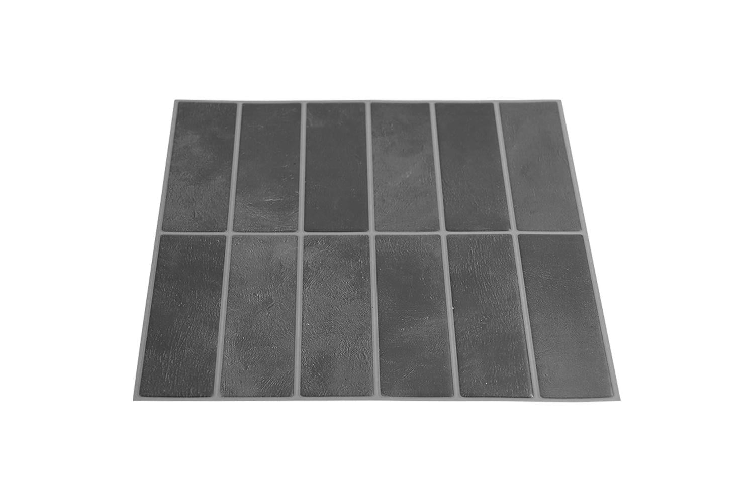 Vidaxl Rectangular Tile 10 Pcs Grey 29 X 23 X 008 Cm-3