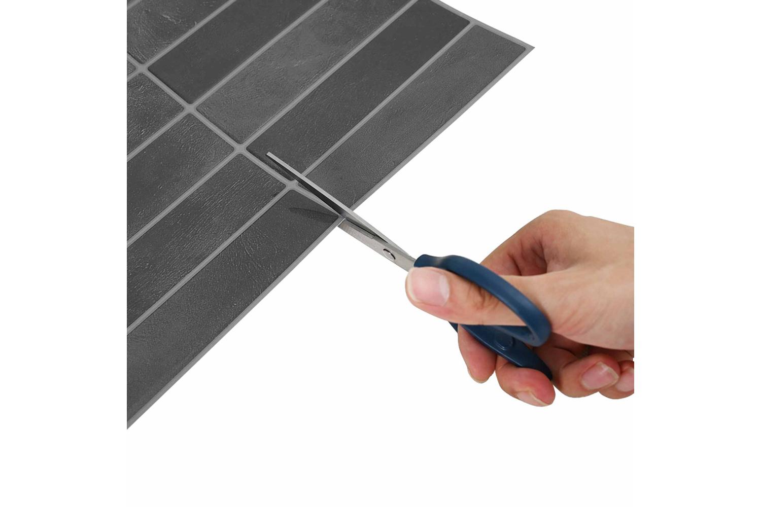 Vidaxl Rectangular Tile 10 Pcs Grey 29 X 23 X 008 Cm-5
