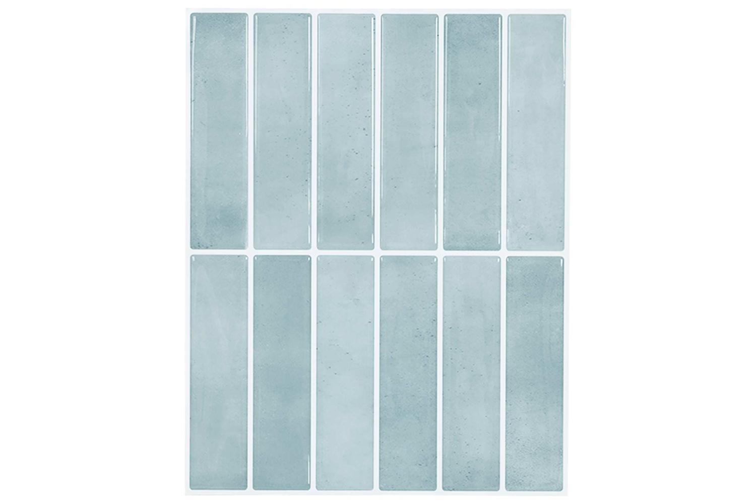 Vidaxl Rectangular Tile 10 Pcs Grey Green 29 X 23 X 008 Cm