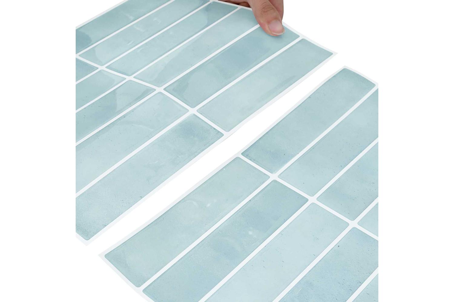 Vidaxl Rectangular Tile 10 Pcs Grey Green 29 X 23 X 008 Cm-7