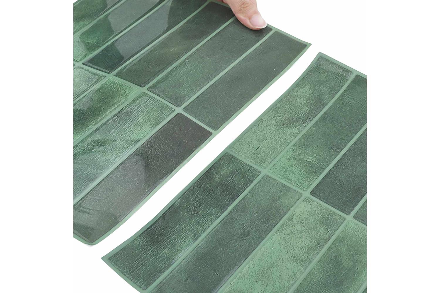 Vidaxl Rectangular Tile 20 Pcs Dark Green 29 X 23 X 008 Cm-7