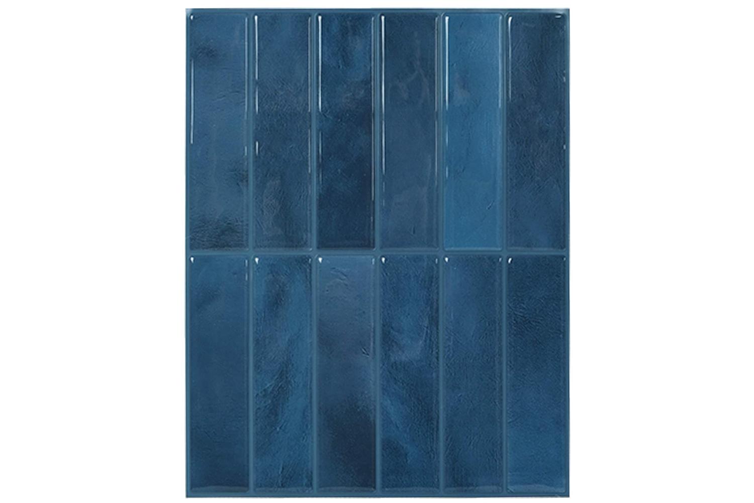 Vidaxl Rectangular Tile 50 Pcs Blue 29 X 23 X 008 Cm