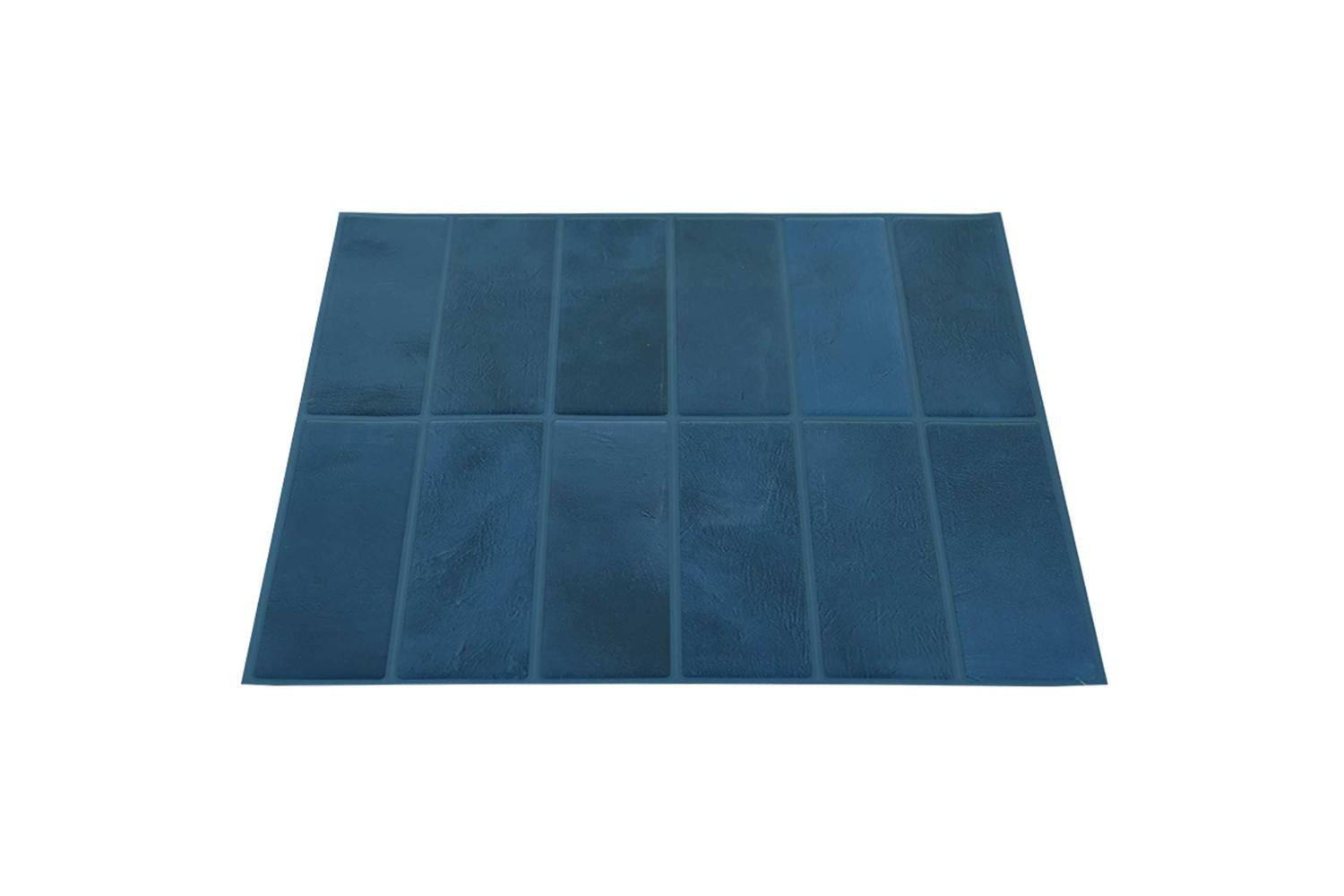 Vidaxl Rectangular Tile 50 Pcs Blue 29 X 23 X 008 Cm-3