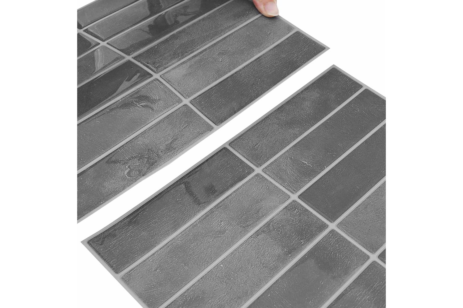 Vidaxl Rectangular Tile 50 Pcs Grey 29 X 23 X 008 Cm-7