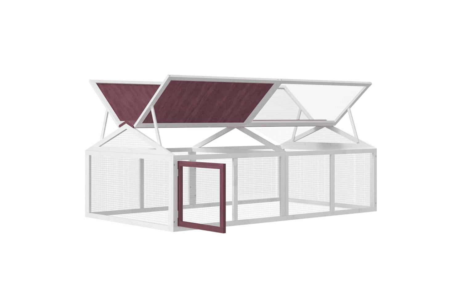 Vidaxl Run Box Mocha 200x1125x74 Cm Solid Wood Pine-4