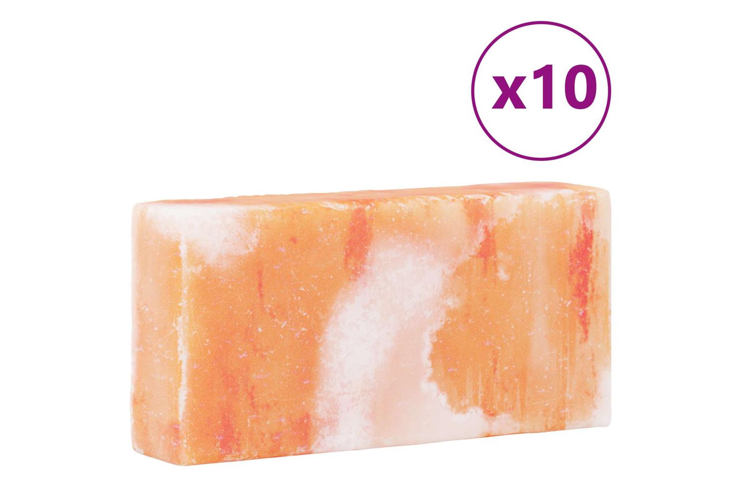 Vidaxl Salt Stones 10 Pcs Pink 20 X 10 X 5 Cm Rock Salt-3
