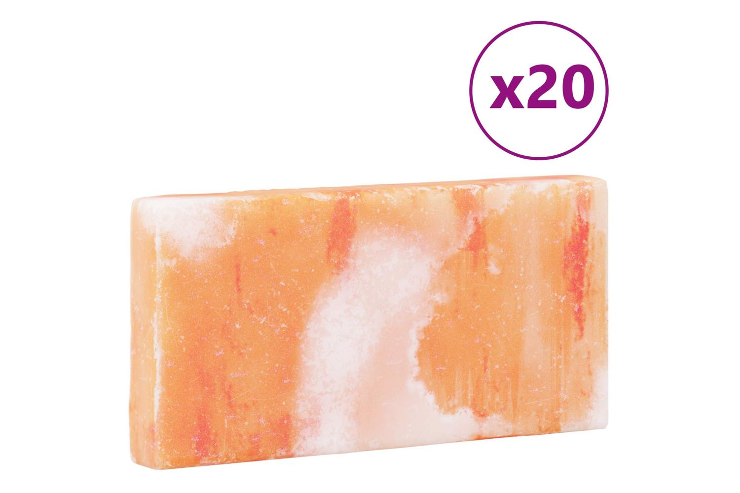 Vidaxl Salt Stones 20 Pcs Pink 20 X 25 X 10 Cm Rock Salt-3