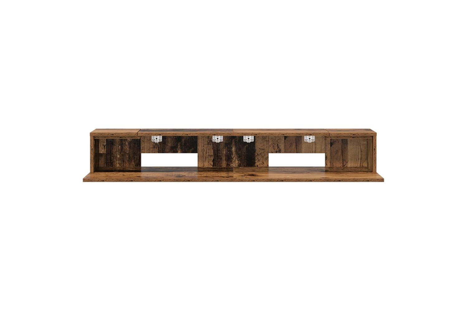 Vidaxl Studio Desk Oak Wood 110 X 36 X 195 Cm Engineered Wood-5