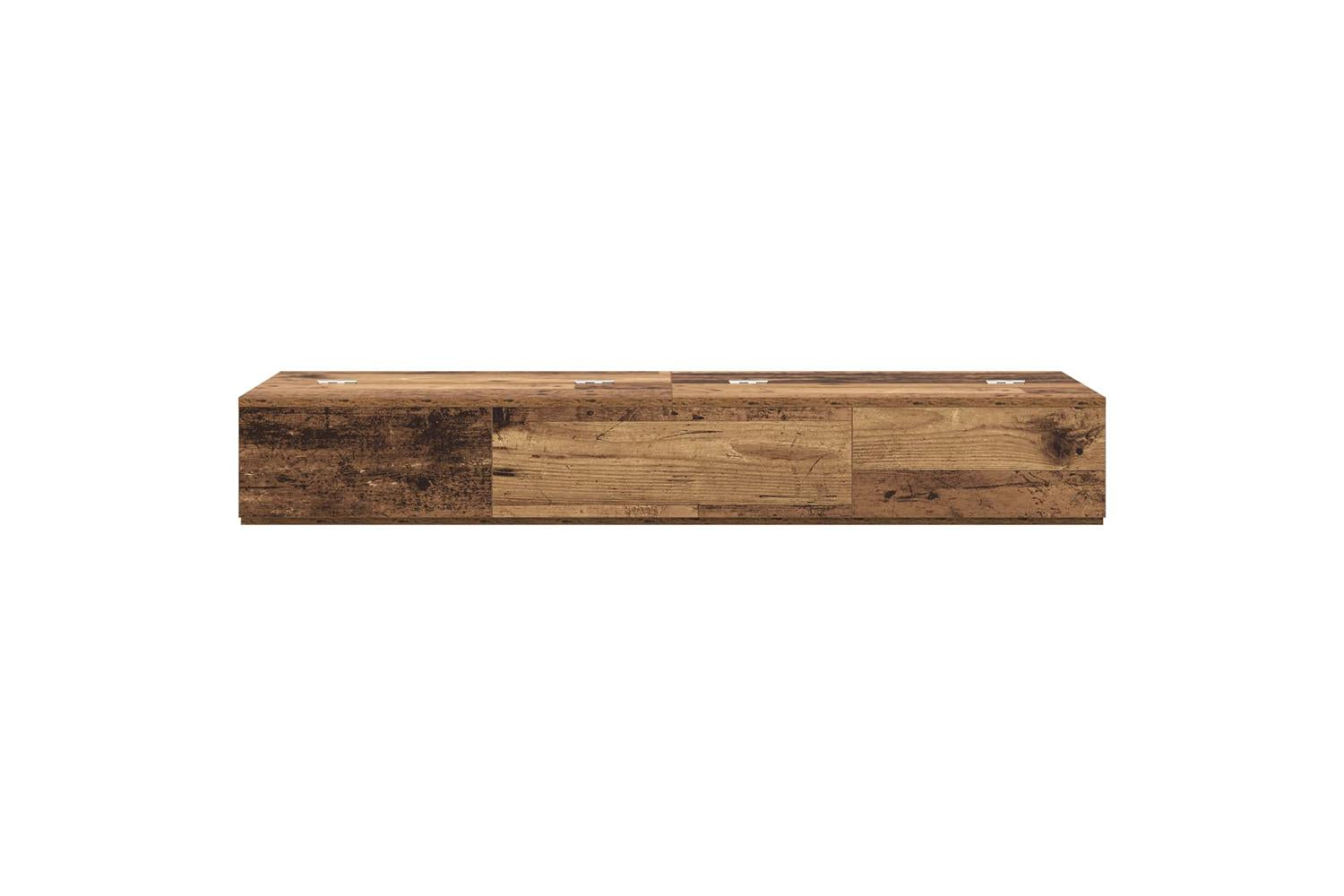 Vidaxl Studio Desk Oak Wood 110 X 40 X 195 Cm Engineered Wood-5