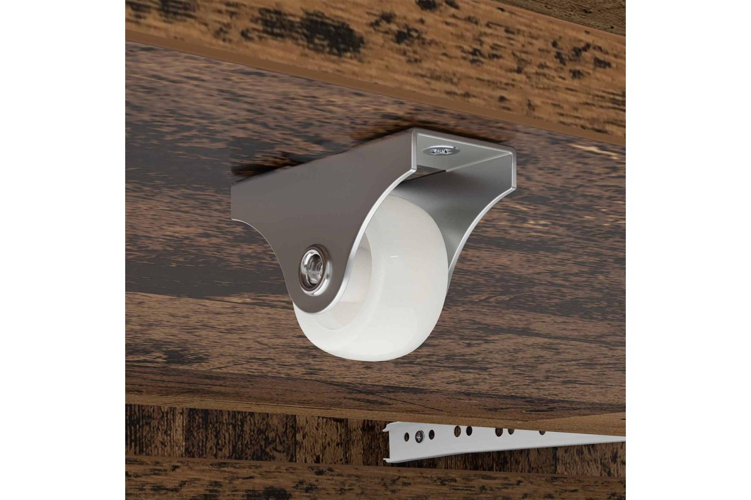 Vidaxl Studio Desk Oak Wood 110 X 425 X 36 Cm Engineered Wood-9