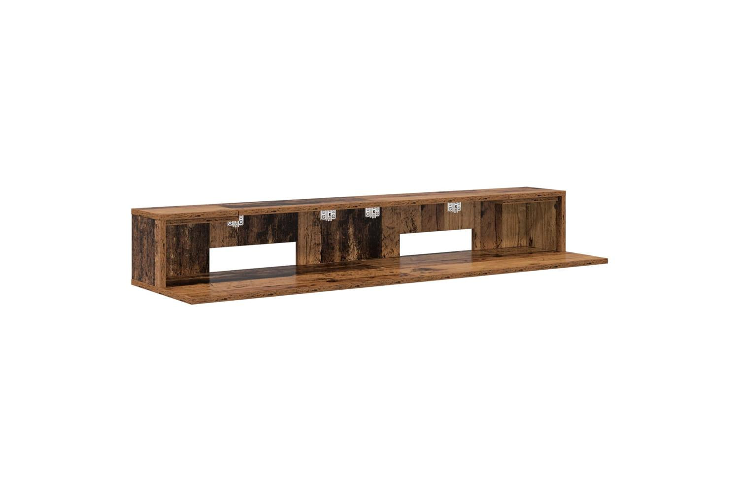Vidaxl Studio Desk Oak Wood 152 X 36 X 195 Cm Engineered Wood-2