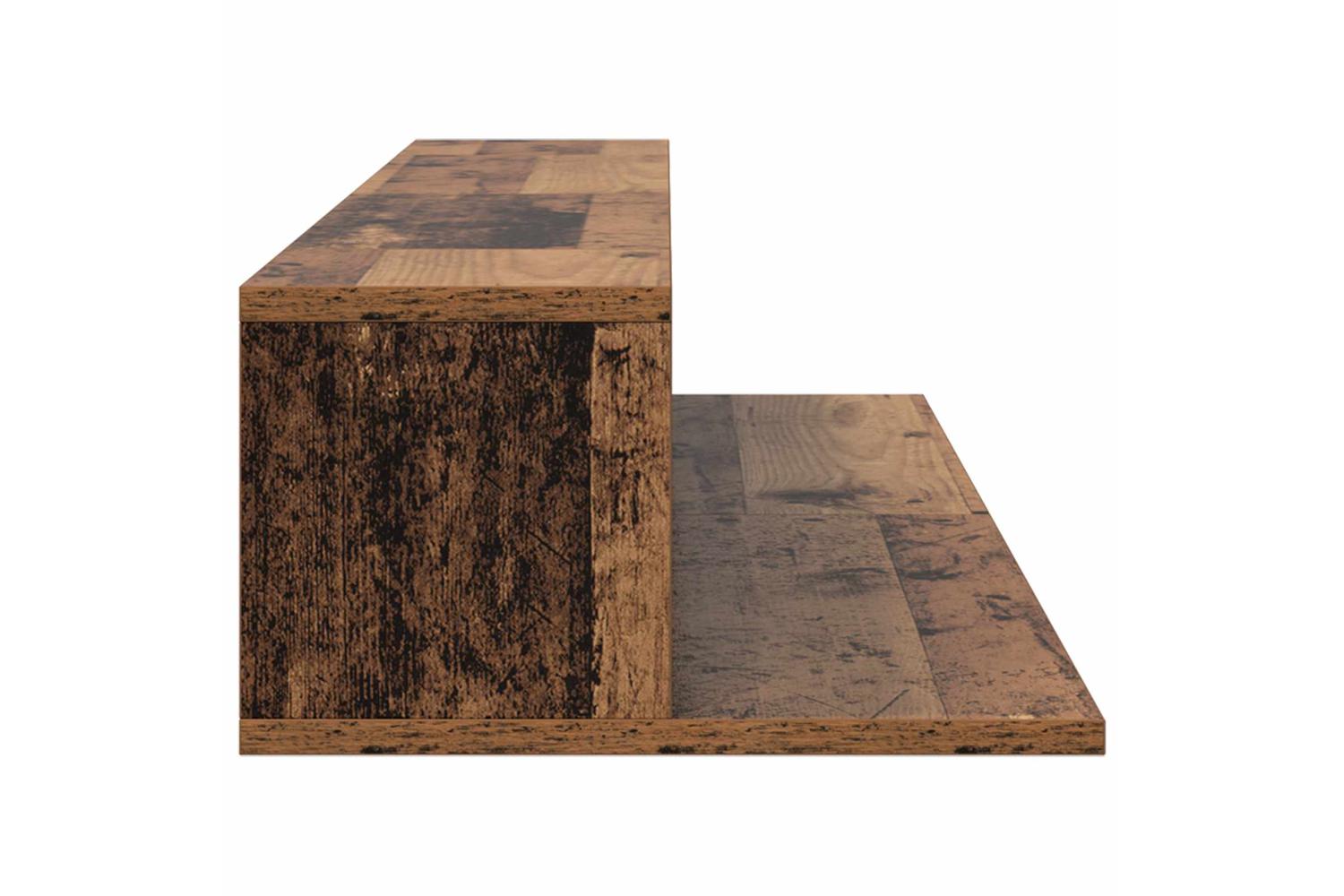 Vidaxl Studio Desk Oak Wood 152 X 36 X 195 Cm Engineered Wood-6