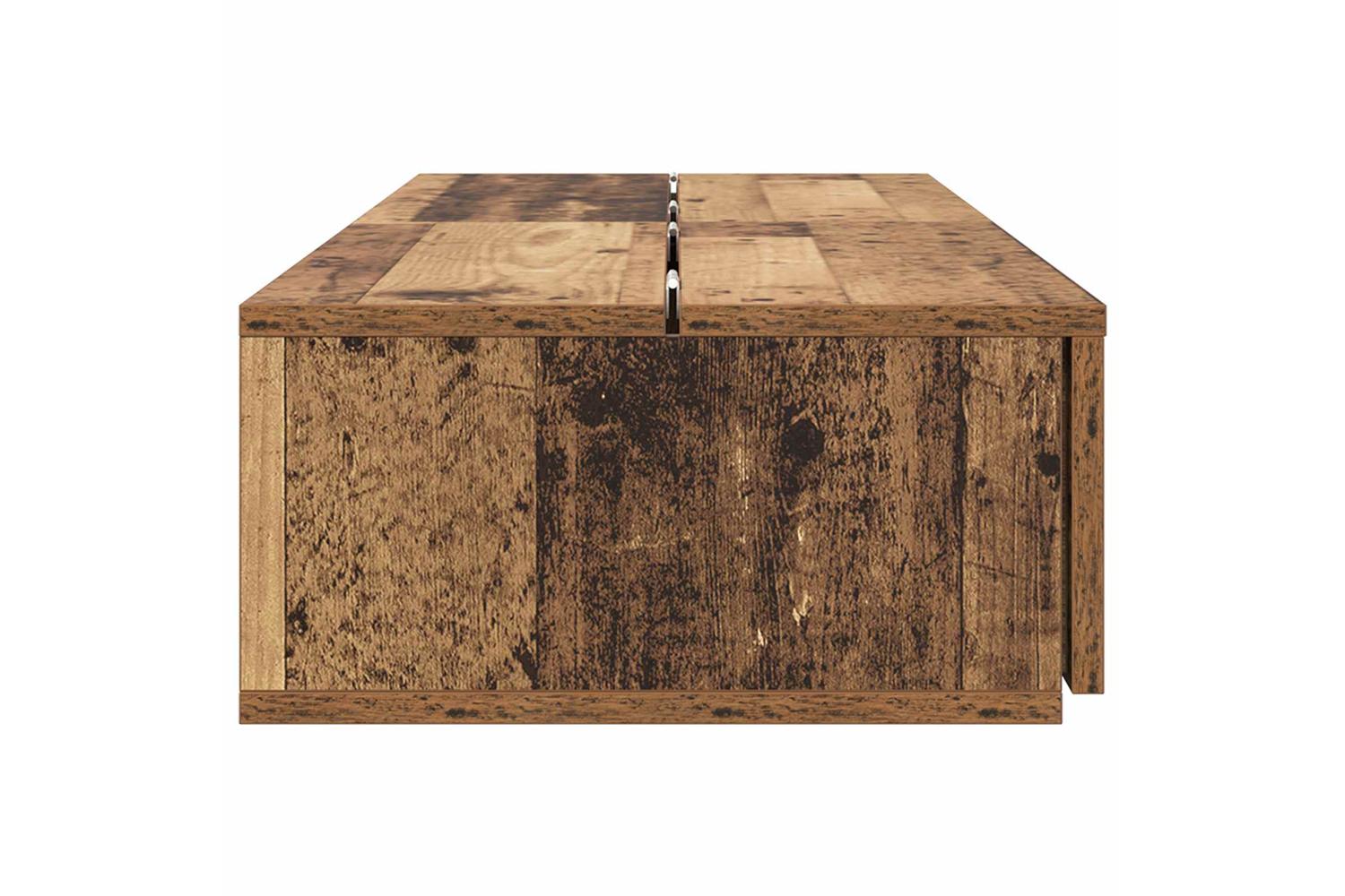 Vidaxl Studio Desk Oak Wood 152 X 40 X 195 Cm Engineered Wood-6
