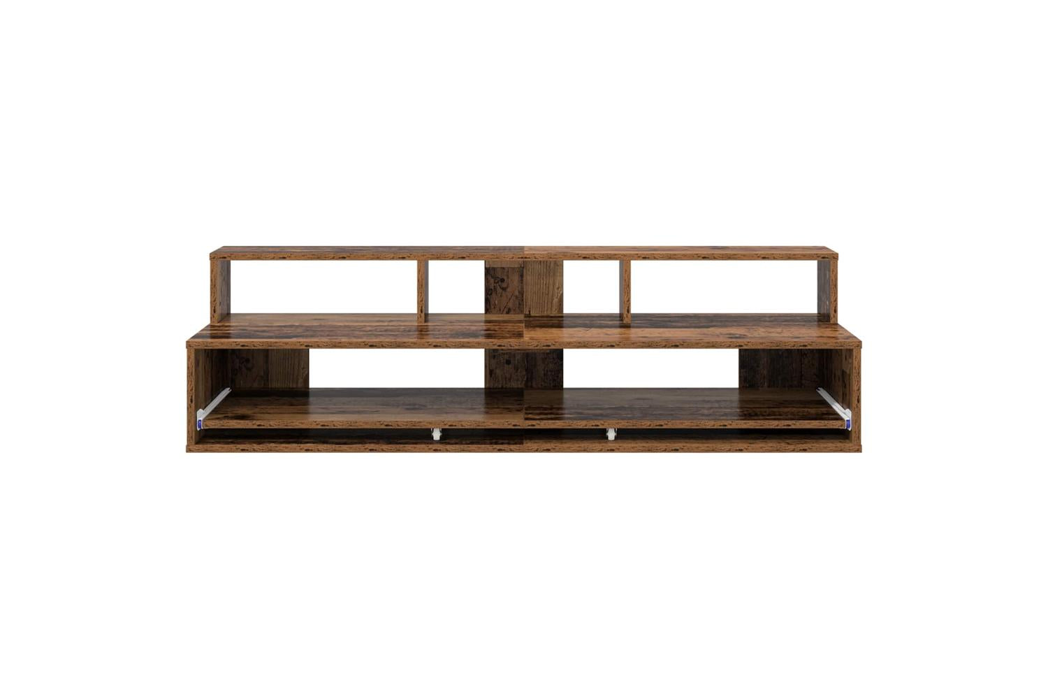 Vidaxl Studio Desk Oak Wood 152 X 425 X 36 Cm Engineered Wood-5