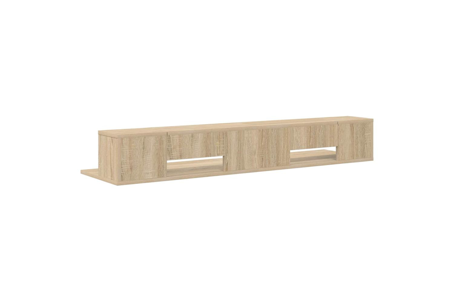 Vidaxl Studio Desk Sonoma Oak 130 X 36 X 195 Cm Engineered Wood-7