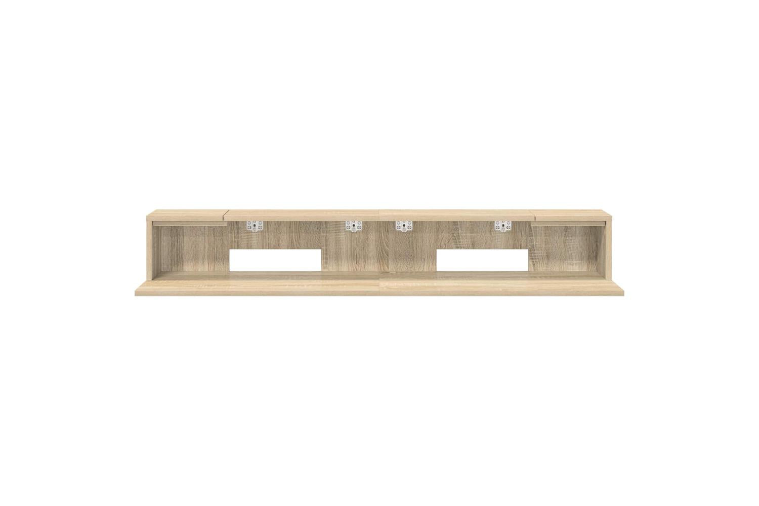 Vidaxl Studio Desk Sonoma Oak 152 X 36 X 195 Cm Engineered Wood-5