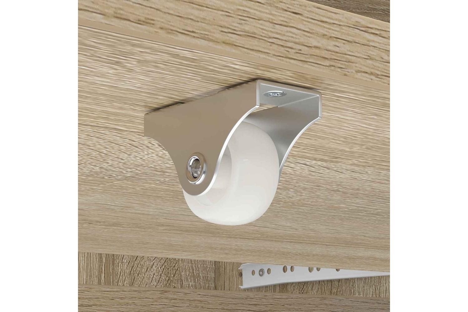Vidaxl Studio Desk Sonoma Oak 152 X 425 X 36 Cm Engineered Wood-9