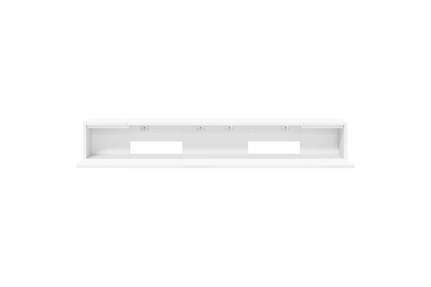 Vidaxl Studio Desk White 110 X 36 X 195 Cm Engineered Wood-5