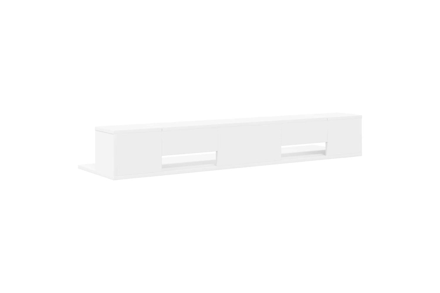 Vidaxl Studio Desk White 110 X 36 X 195 Cm Engineered Wood-7