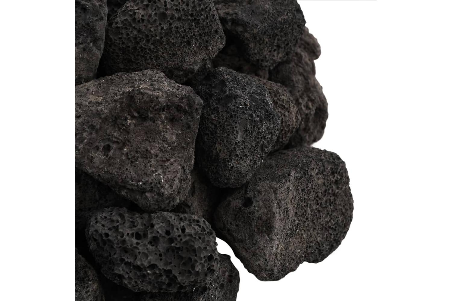 Vidaxl Volcanic Rocks 25 Kg Black 3-5 Cm-5