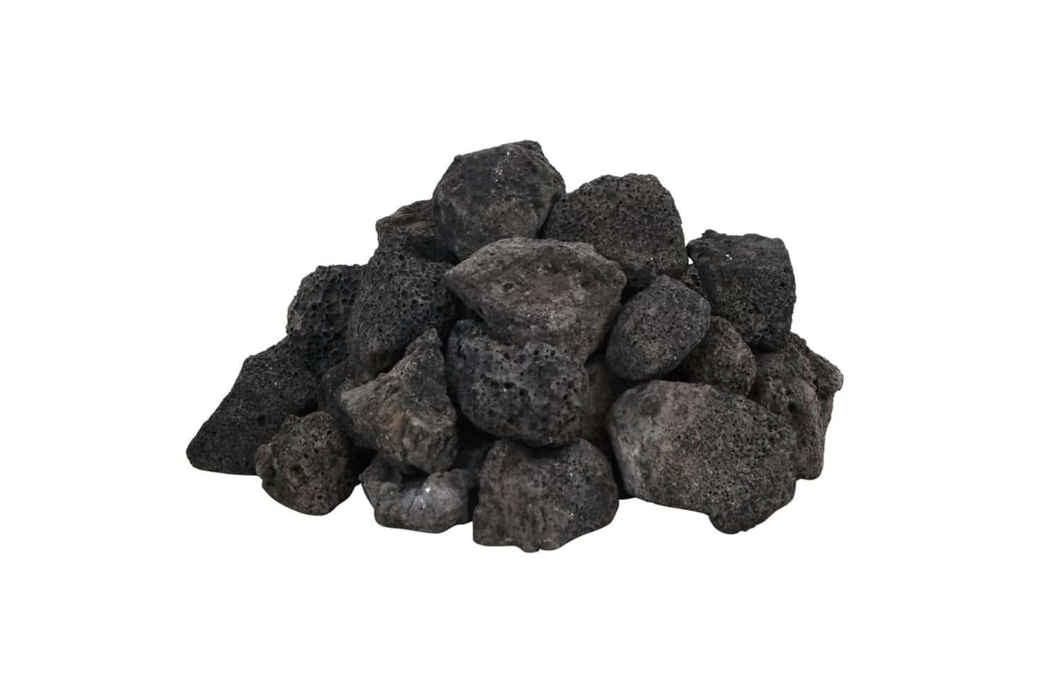 Vidaxl Volcanic Rocks 25 Kg Black 3-5 Cm-3