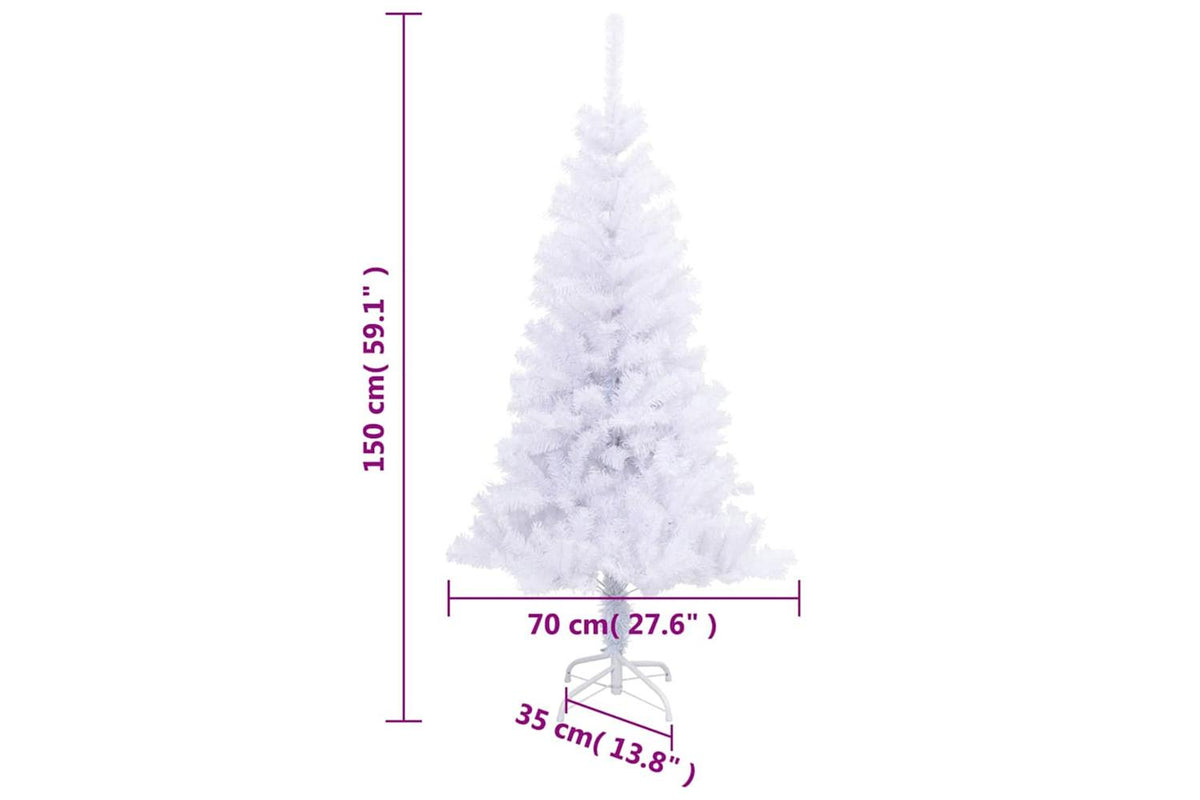 Vidaxl Artificial Christmas Tree With Stand 150 Cm 380 Branches-7