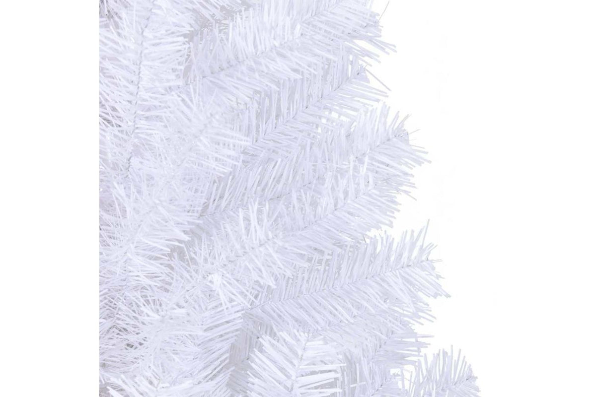 Vidaxl Artificial Christmas Tree L 240 Cm White-5