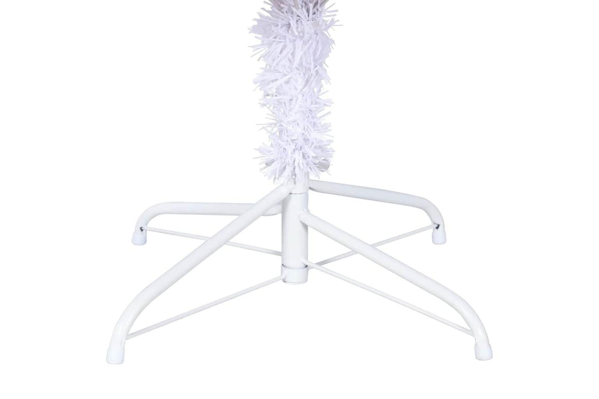 Vidaxl Artificial Christmas Tree L 240 Cm White-6