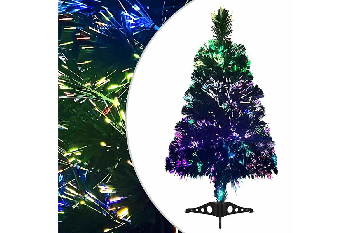 Vidaxl Artificial Christmas Tree Fibre Optic 64 Cm Green