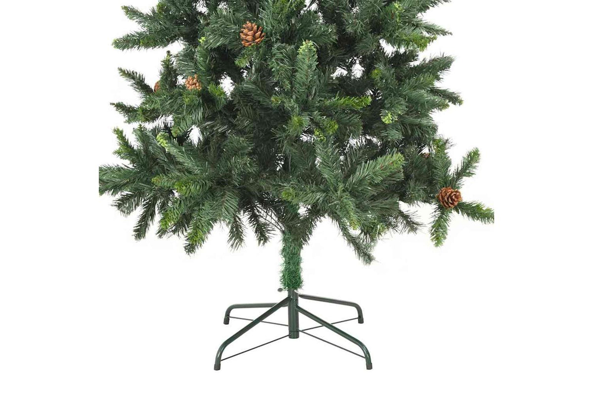 Vidaxl Artificial Christmas Tree With Pinecones Green 180 Cm-7