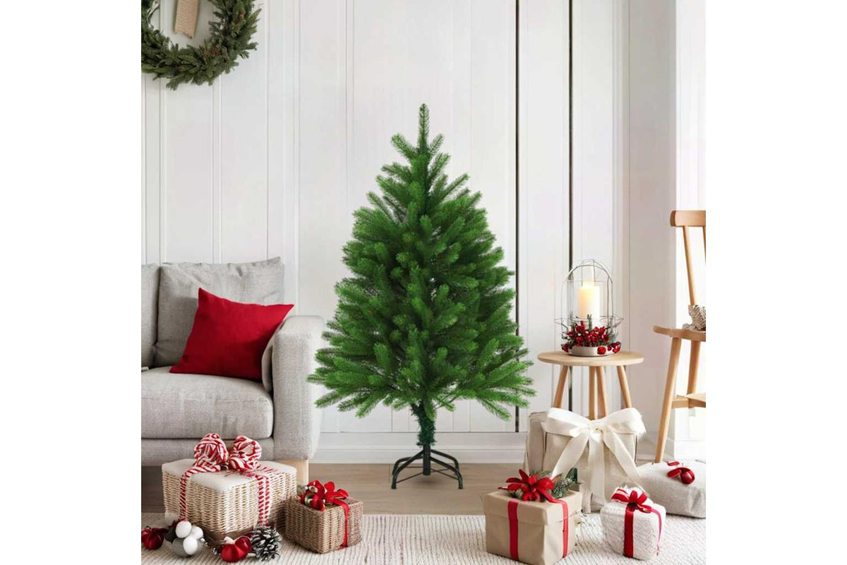 Vidaxl Artificial Christmas Tree Lifelike Needles 120 Cm Green-3