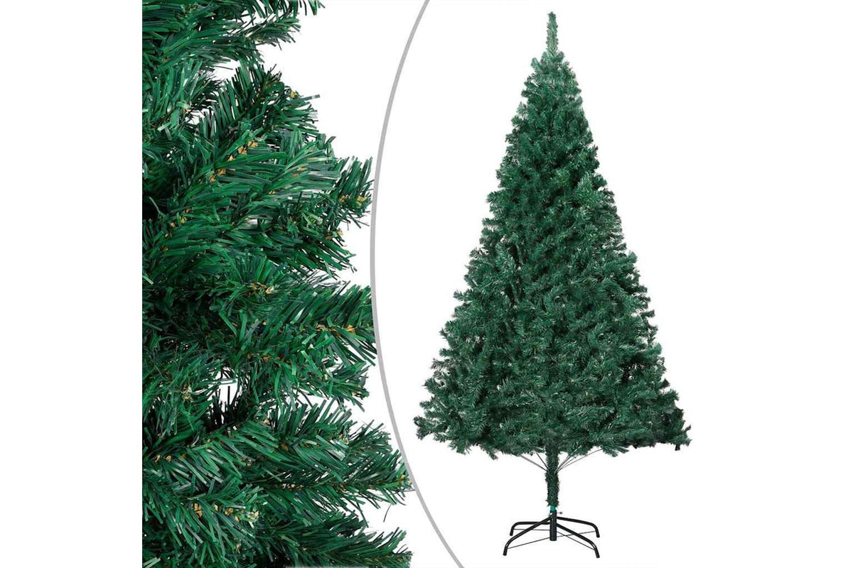 Vidaxl Artificial Pre-lit Christmas Tree With Ball Set Green 150cm Pvc-2