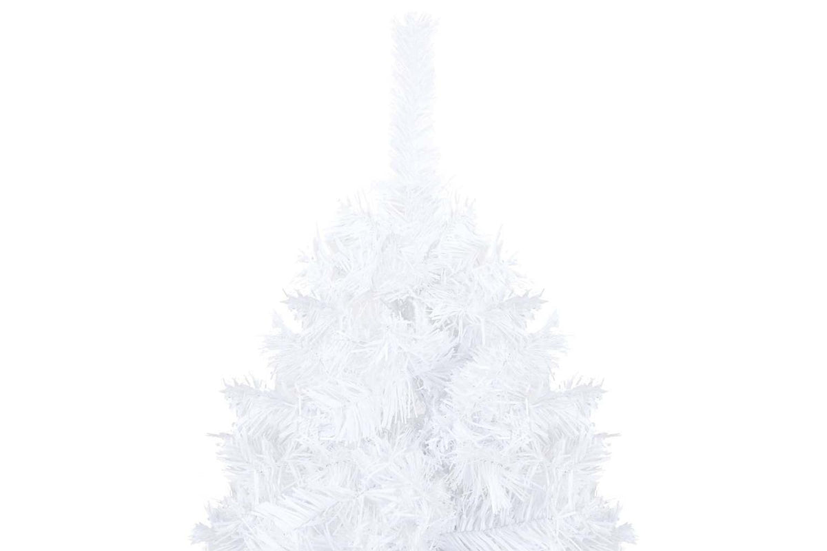 Vidaxl Artificial Pre-lit Christmas Tree With Ball Set White 120cm Pvc-9