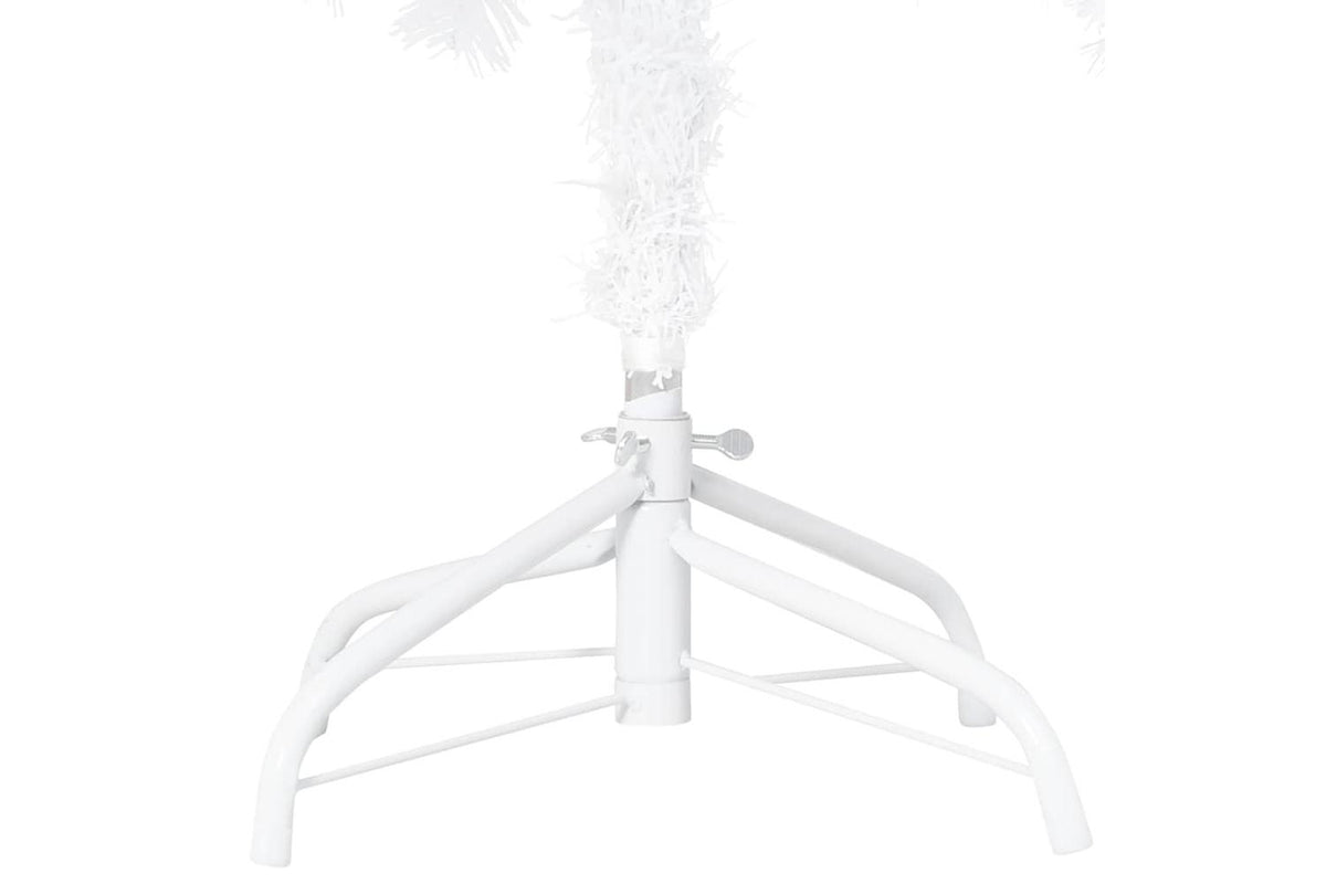 Vidaxl Artificial Pre-lit Christmas Tree With Ball Set White 120cm Pvc-10