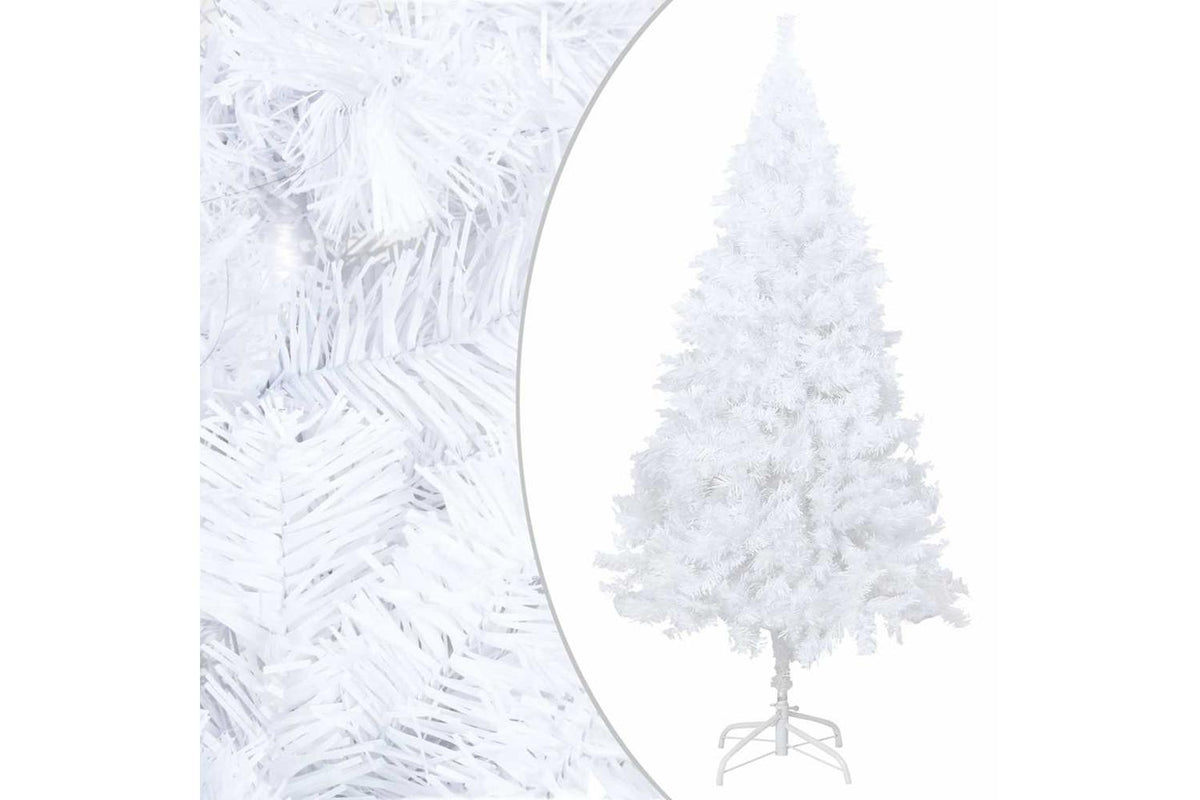 Vidaxl Artificial Pre-lit Christmas Tree With Ball Set White 150cm Pvc-2
